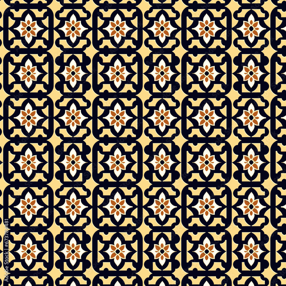 seamless pattern with flowers ,squares, textile ,texture , abstract ,background 