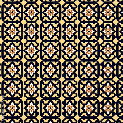 seamless pattern with flowers ,squares, textile ,texture , abstract ,background 