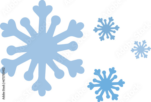 Snowflake illustration photo