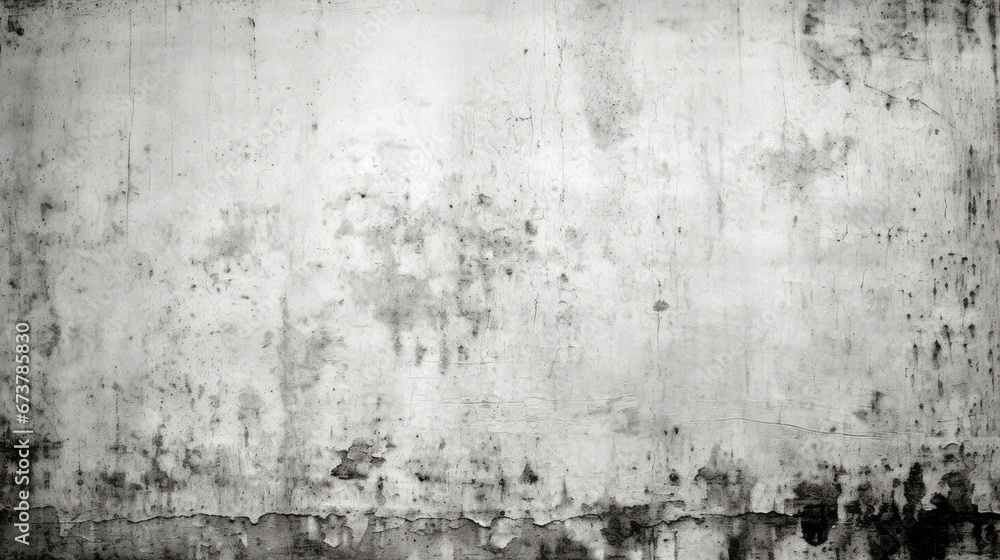Texture of old dirty concrete wall for background, Dirty distressed black and white vintage ,weathered old texture with copy space. Retro analog overlay template or backdrop
