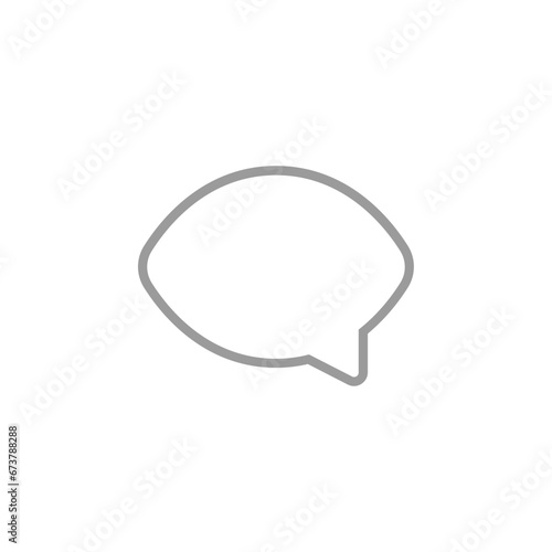 Left Speech Bubble