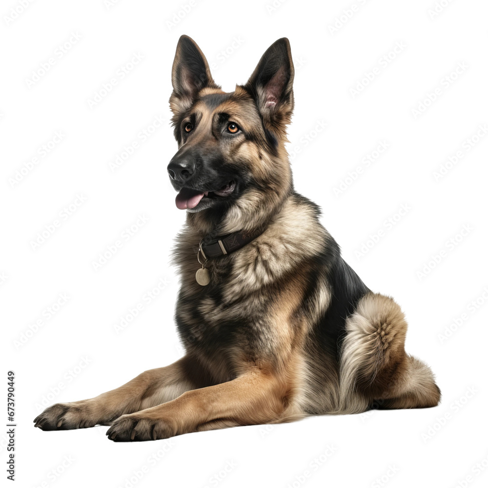 Dog hyper detailed very hight quality isolated background AI generated illustration Dog hyper detailed very hight quality isolated background AI generated illustration