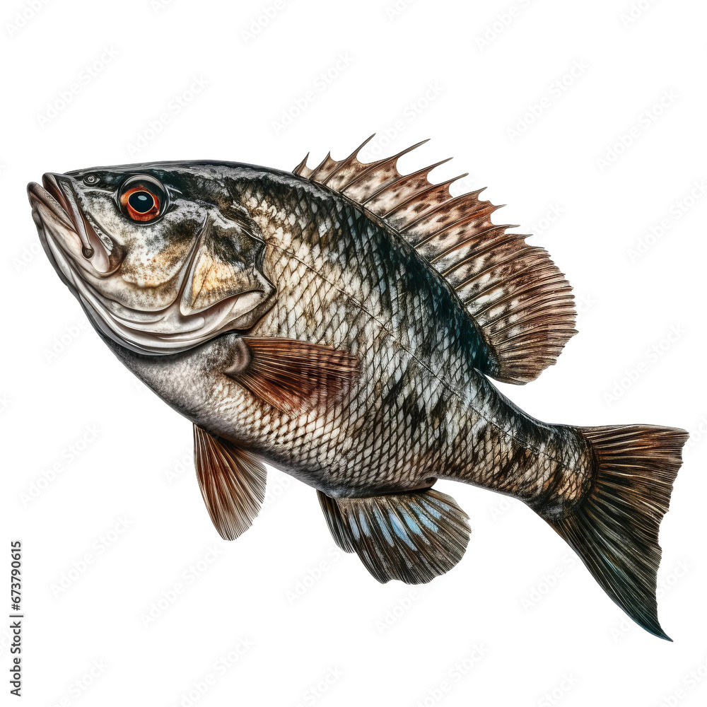 Fish hyper detailed very hight quality isolated background AI generated illustration Fish hyper detailed very hight quality isolated background AI generated illustration