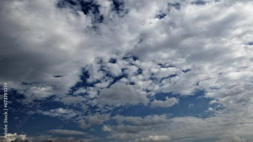 Soft White and Fluffy Clouds Floating On Blue Sky Soft White and Fluffy Clouds Floating On Blue Sky