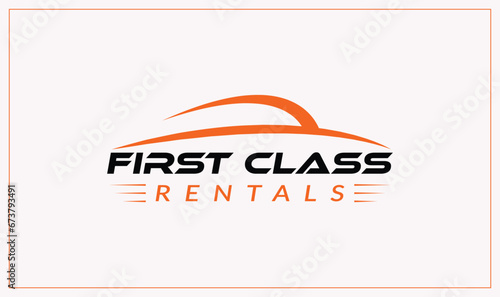 car rental, car detailing, car servicing logo design photo