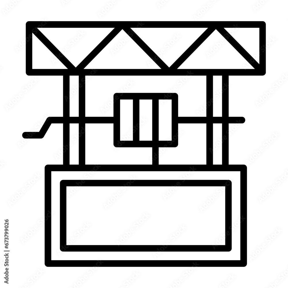 Water Well Icon Water Well Icon