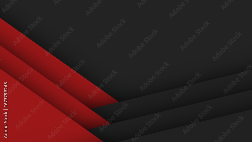 3D red techno abstract background overlap layer on dark space decoration. Modern graphic design element future style concept for banner, flyer, card, or brochure cover 3D red techno abstract background overlap layer on dark space decoration. Modern graphic design element future style concept for banner, flyer, card, or brochure cover