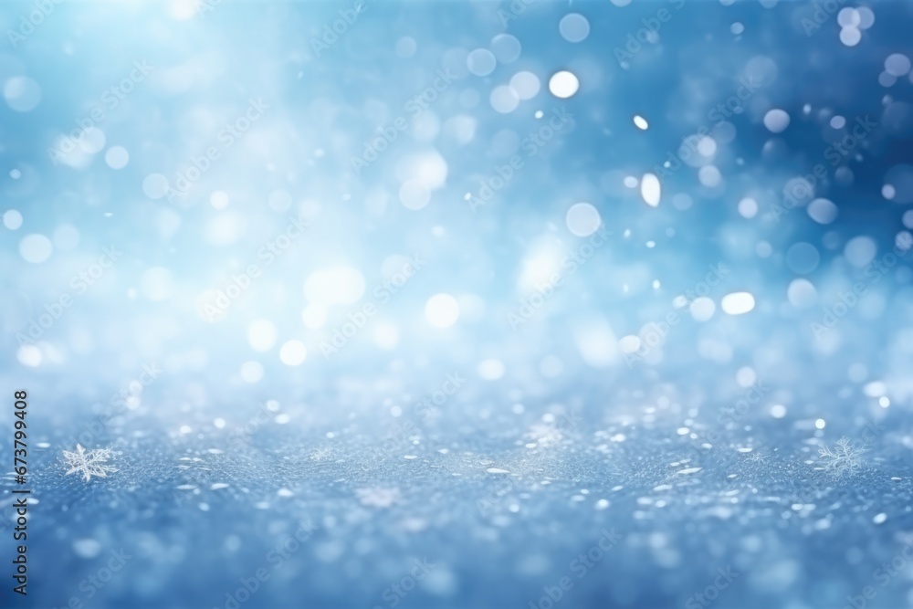 Obraz premium Freezing winter background. Winter seasonal concept.