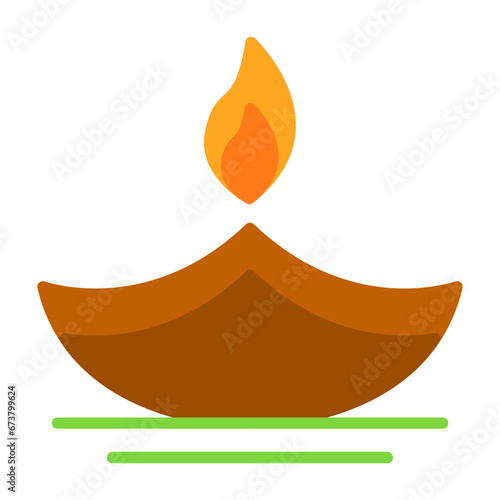 Oil Lamp Icon