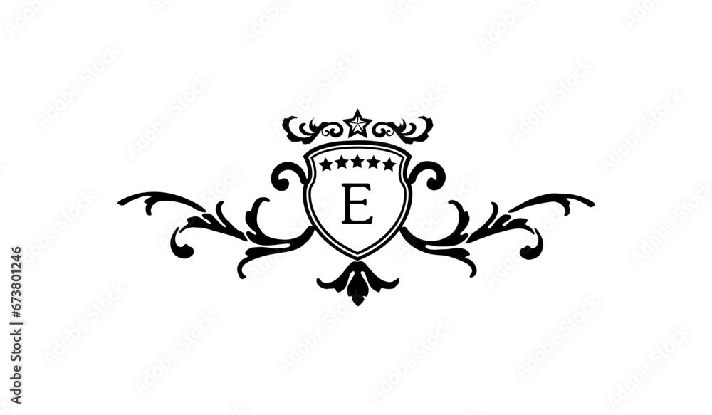 Luxury  Card Logo E