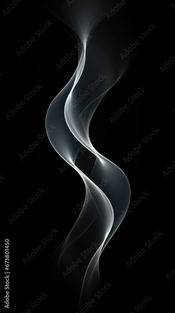 Abstract smoke on black background Abstract smoke on black background