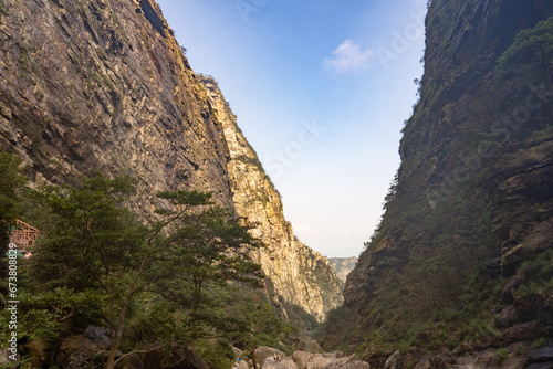 grand canyon in LUSHAN national park