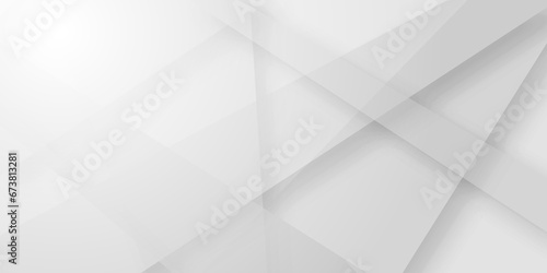 Abstract background with white and gray and geometric style with simple lines and corners, triangle as background geometric style with simple lines and corners, polygons as background paper texture 