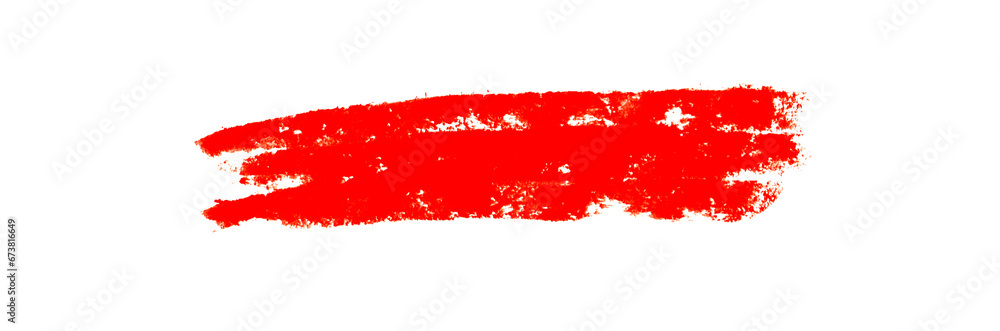 Grunge Streifen in rot als unordentliche Markierung Grunge Streifen in rot als unordentliche Markierung