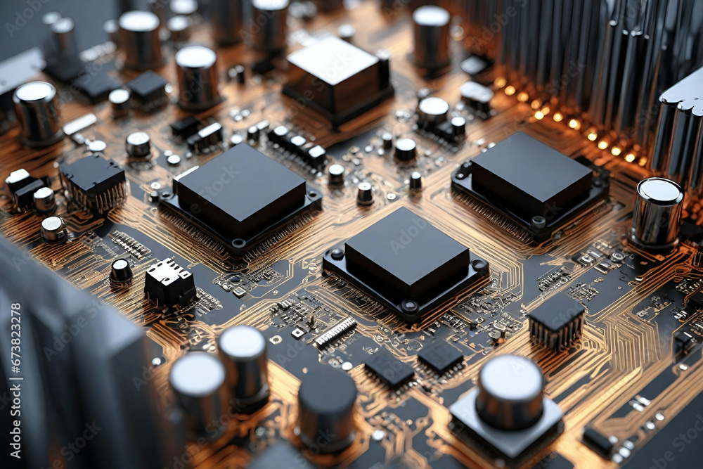 Technological background of the abstract computer motherboard Technological background of the abstract computer motherboard