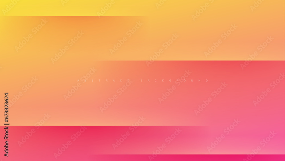 abstract yellow and pink gradient background with stripes texture composition