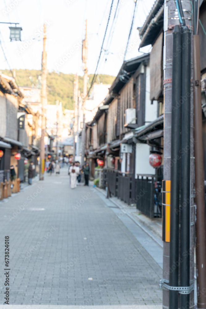 Japanese traditional old building