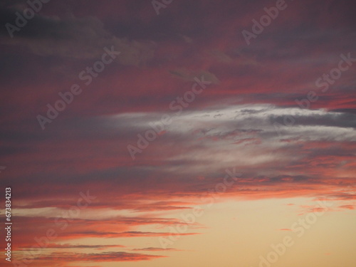 空　夕焼け雲 © Yukari Ueno