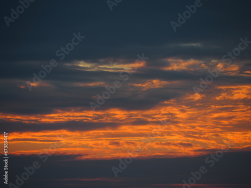 空　夕焼け雲 © Yukari Ueno