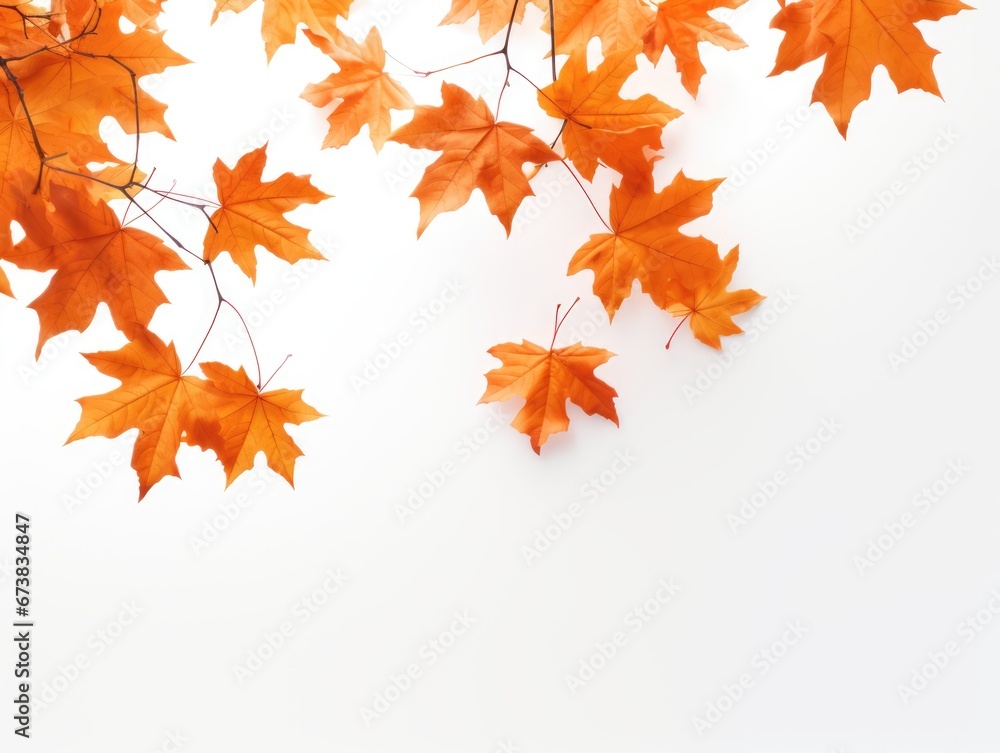 Isolated image of Autumn leaf on a white background. Autumn seasonal concept. Isolated image of Autumn leaf on a white background. Autumn seasonal concept.
