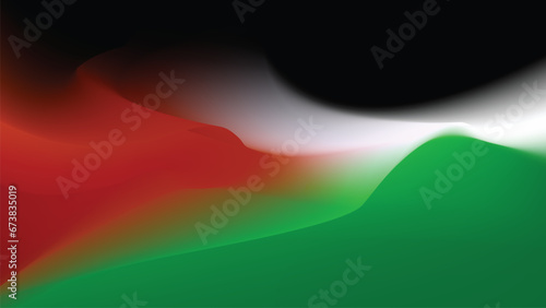 Palestinian flag background