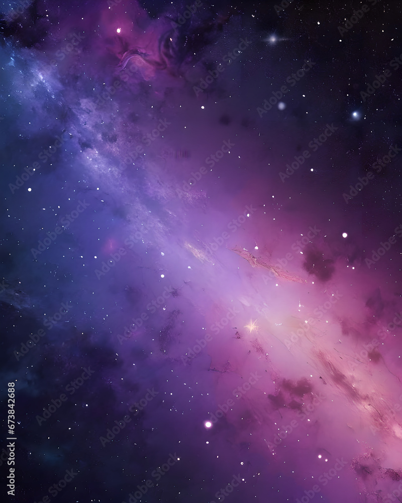 Stars and Galaxy Background - generative ai, üretken, yapay zeka