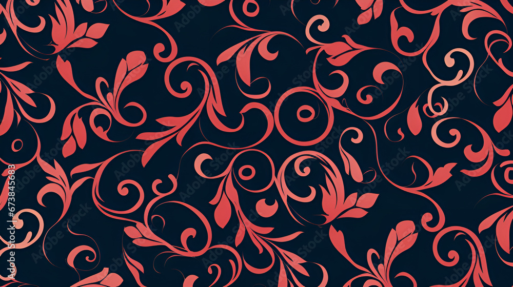 abstract floral background | generative AI abstract floral background | generative AI
