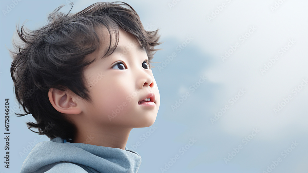 テクノロジーの世界に生きる少年 テクノロジーの世界に生きる少年