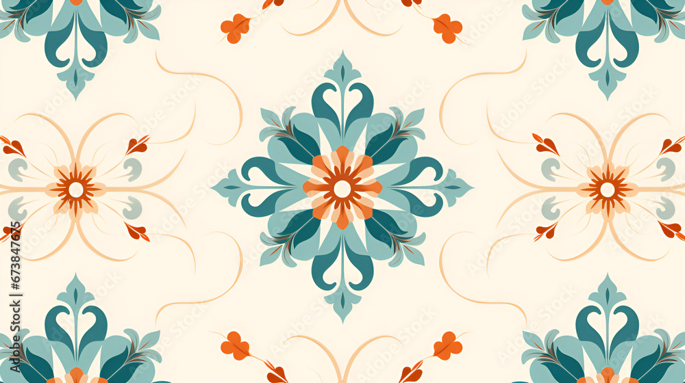 seamless floral pattern | generative AI