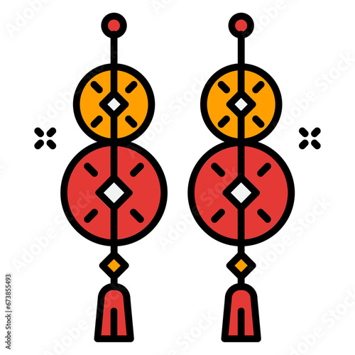 Chinese Coin Icon