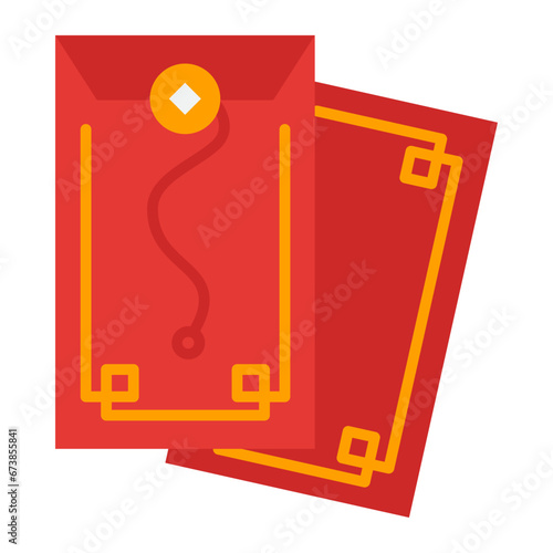 Chinese Envelope Icon