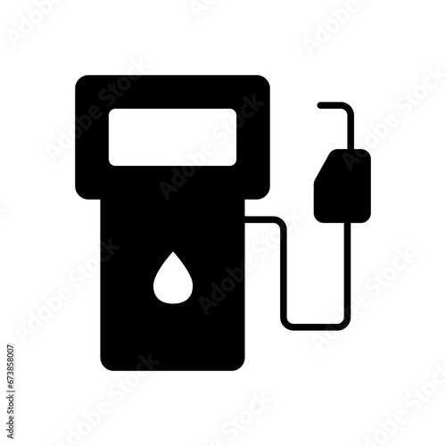 gasoline icon. solid icon