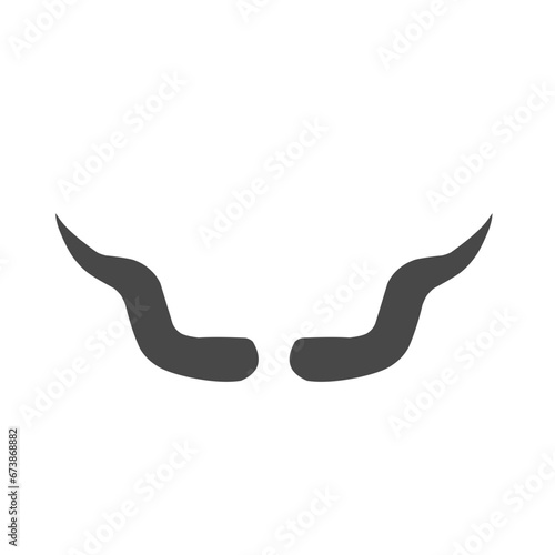 Animal horns icon