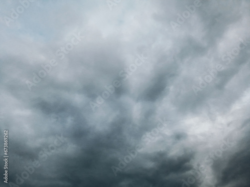 Veiw of dynamic sky with clouds for background design stock photo, day cloud