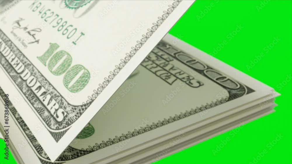 4k of money counting 100 us dollar paper money calculation with green screen background 4k of money counting 100 us dollar paper money calculation with green screen background