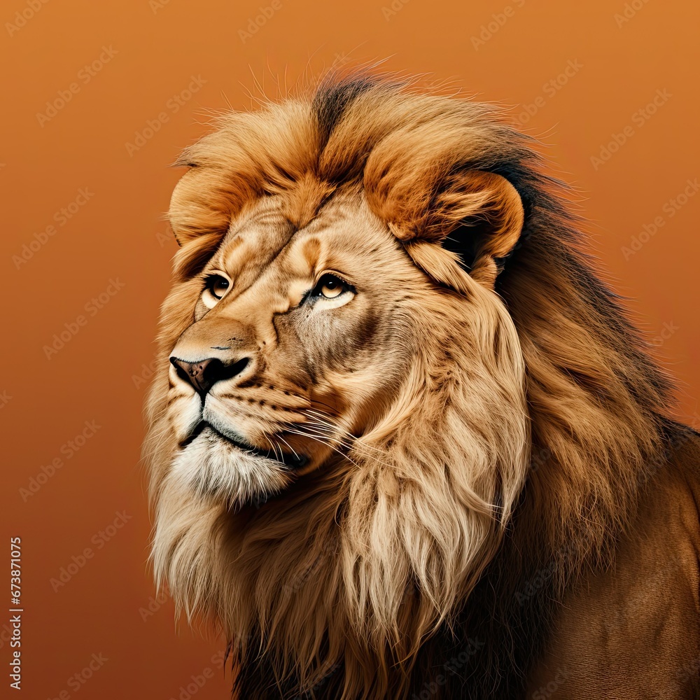 Fototapeta premium portrait of a lion