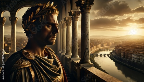 Julius Caesar: The Roman Conqueror and Politician Who Shaped the Republic's Destiny
 photo