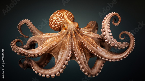 Realistic octopus