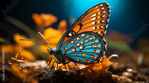 Butterfly close up