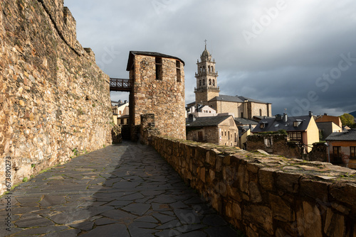 ancient city of Ponferrada, El Bierzo, Castilla y León
