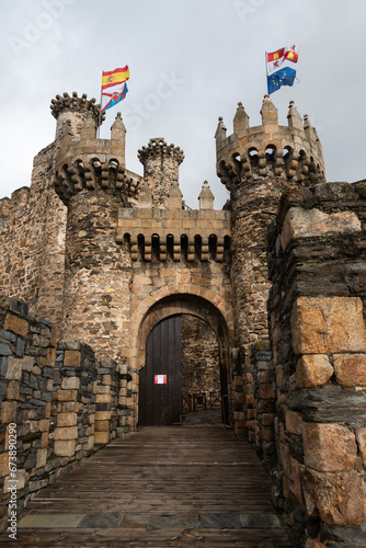 ancient city of Ponferrada, El Bierzo, Castilla y León