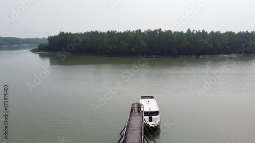 boat on the river