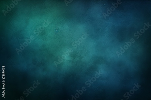 Abstract dark blue green color texture background with gradient