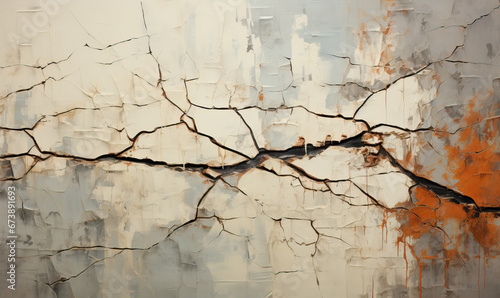 Аbstract creative texture background like cracked dry earth or plaster