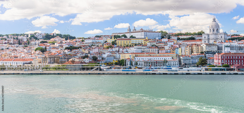View on Lisbon from River Tagus