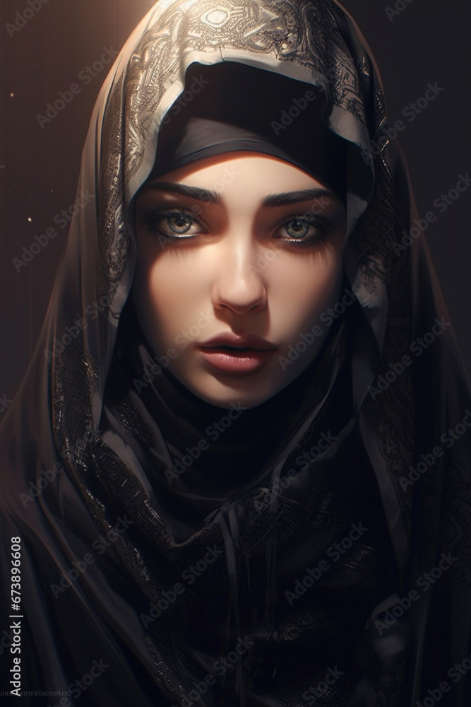 Young Muslim girl Young Muslim girl