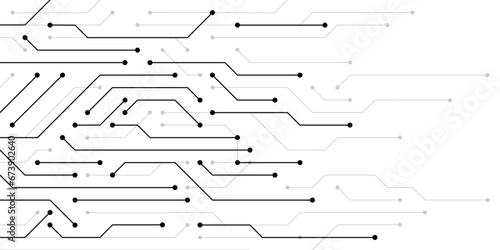white circuit board background
