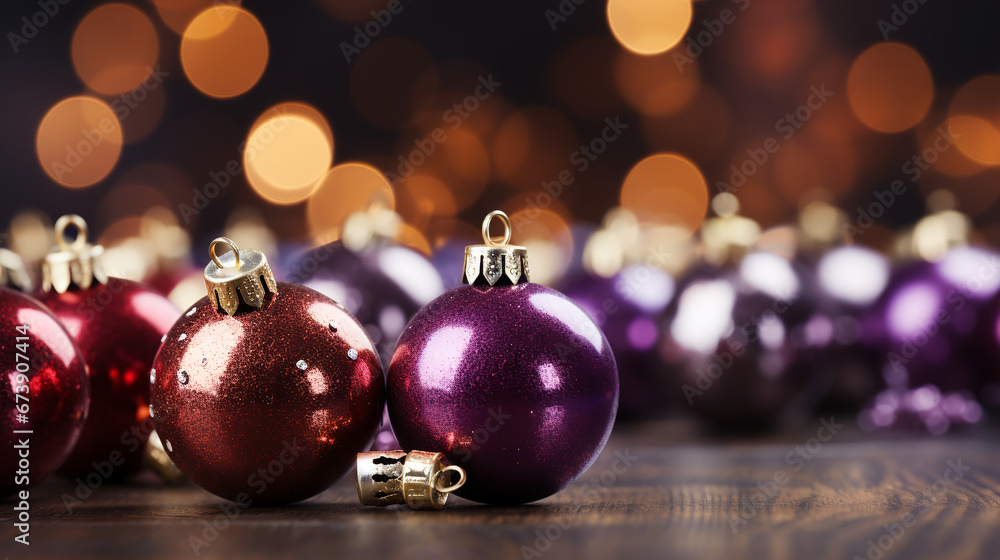 Sfondo Natalizio. Palle di natale colorate. Sfondo Natalizio. Palle di natale colorate.