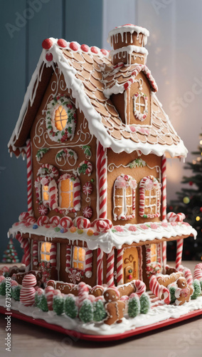 christmas gingerbread house