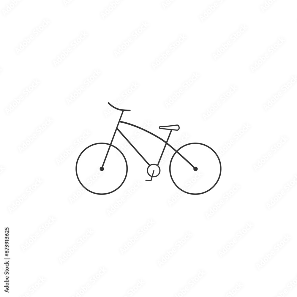 Bicycle icon. Bike icon vector. Vector illustration Bicycle icon. Bike icon vector. Vector illustration